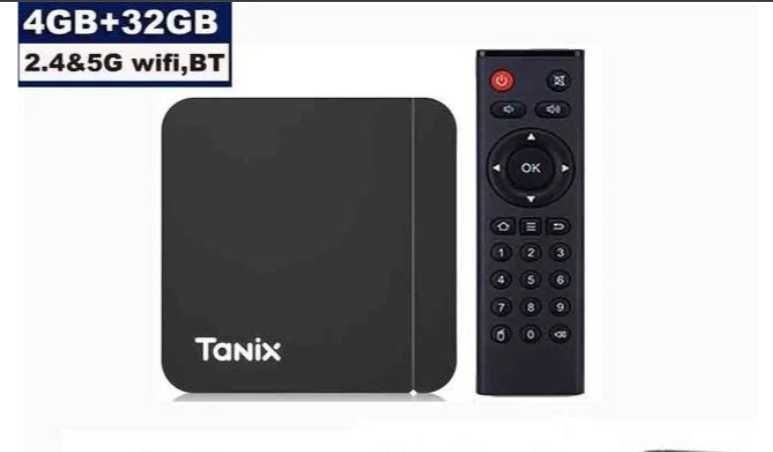 Смарт приставка Tanix W2 4/32 4/64 андроид тв box tv slimbox ПРОШИТА