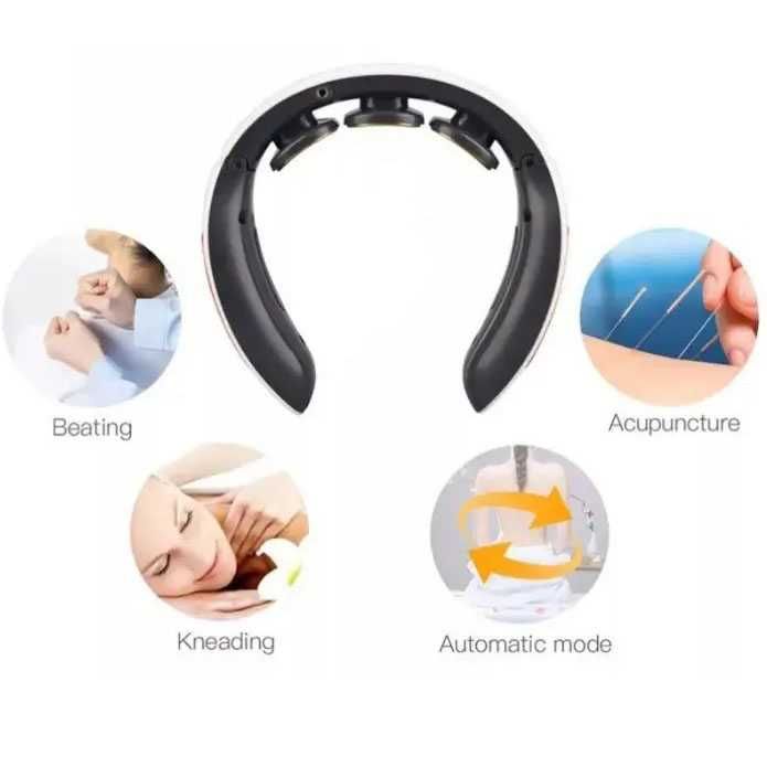 Масажер для шиї Smart Neck Massager HX-1680 6 режимів