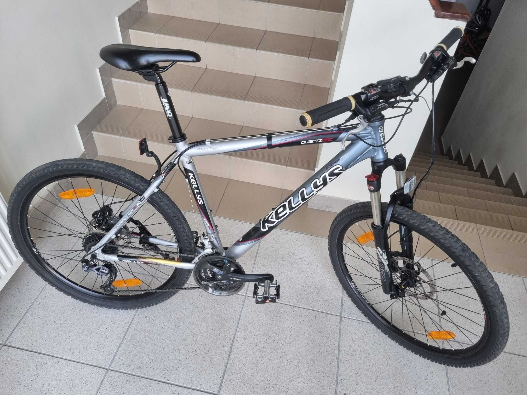 Rower MTB Kellys Quartz DSC rama 19,5" koła 26" Shimano ALIVIO/SLX