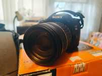 Sony Alpha A58 + obiektyw 18–200 mm | Stan jak nowy | Przebieg 4117