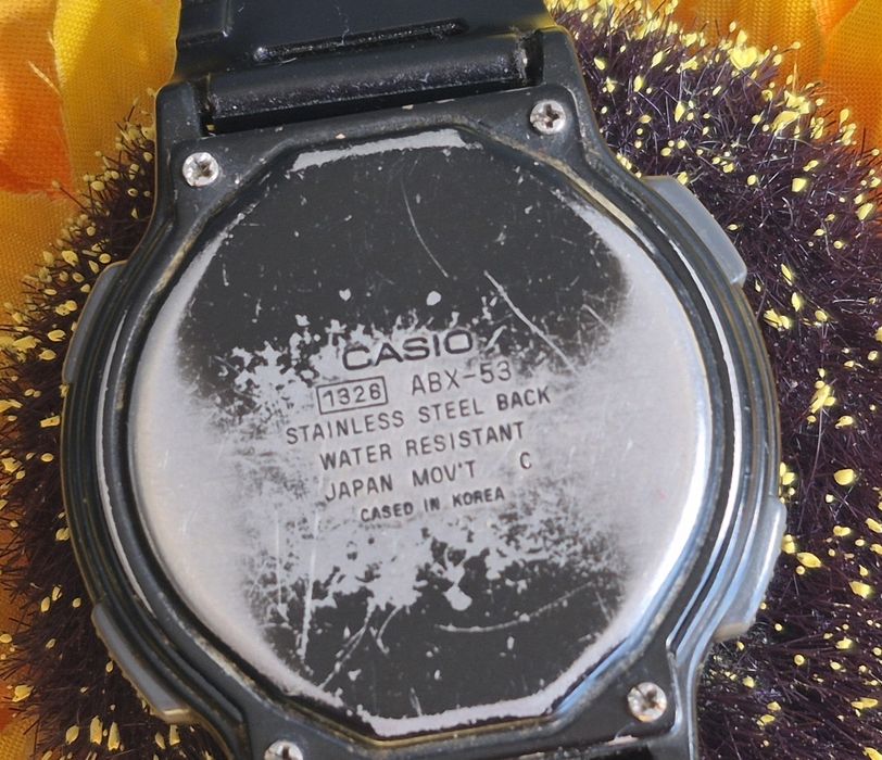 Stary zegarek męski CASIO ABX 53 Sprawny