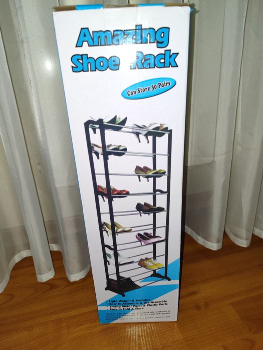 Полочка для взуття 10 полиць  етажерка стелаж этажерка обувная обуви