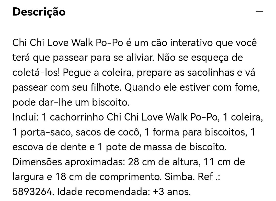 Chi chi love artigo único