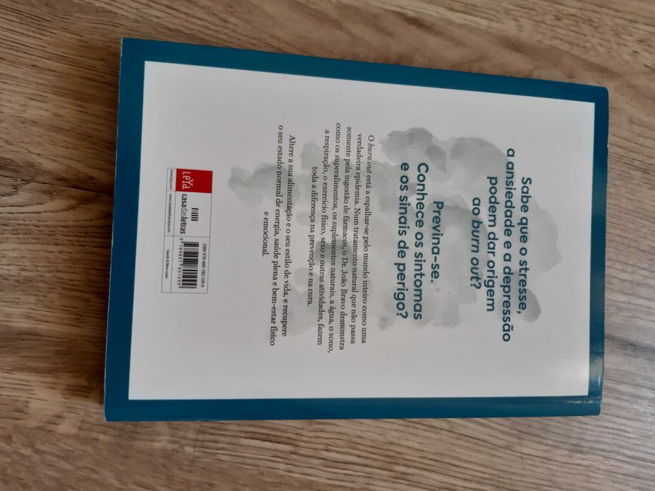 Livro Burn Out de Dr. João Bravo