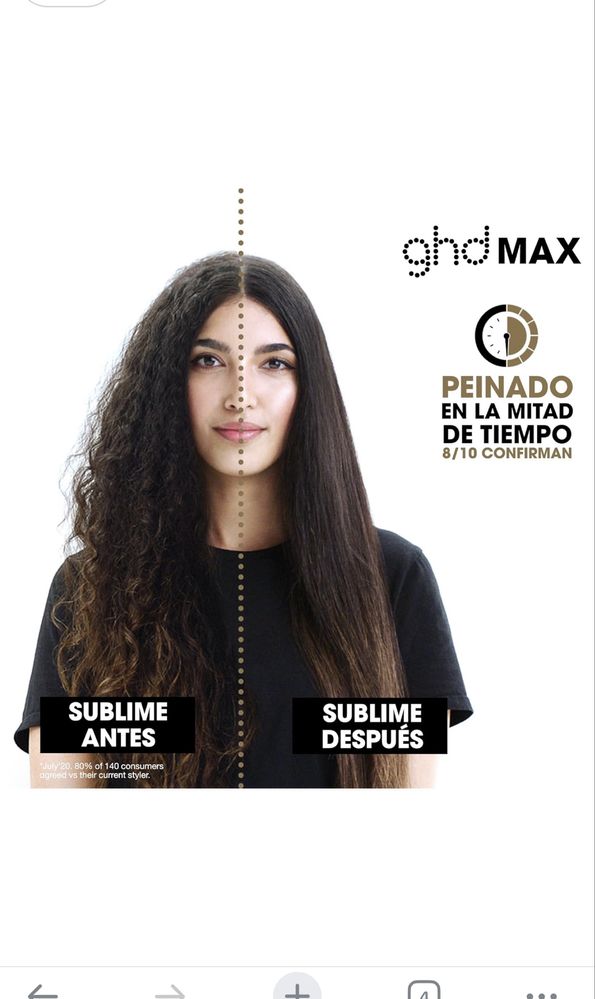 ghd Chronos Max - Plancha de Pelo Profesional