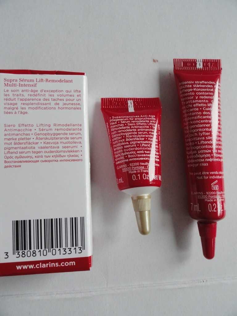 CLARINS - Total Eye Lift - krem pod oczy 7 ml + serum do twarzy 3 ml