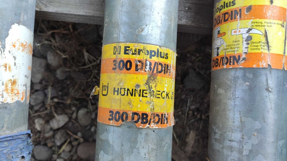ocynkowane stemple podpory stropowe budowlane długość 350cm