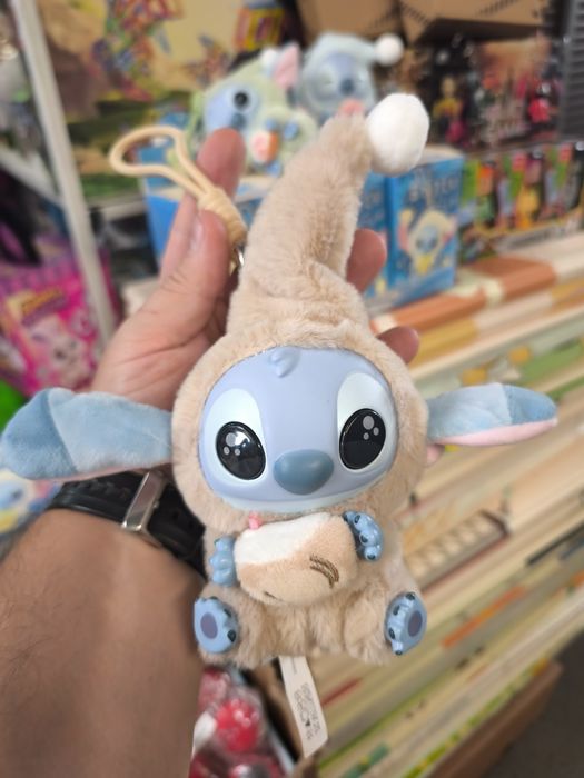 М'яка іграшка Стіч сюрприз Stich Labubu Лабубу брелок з Польщі
