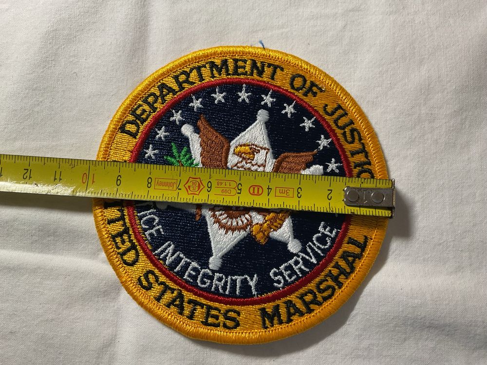 Patch dos EUA Departamento de Justiça