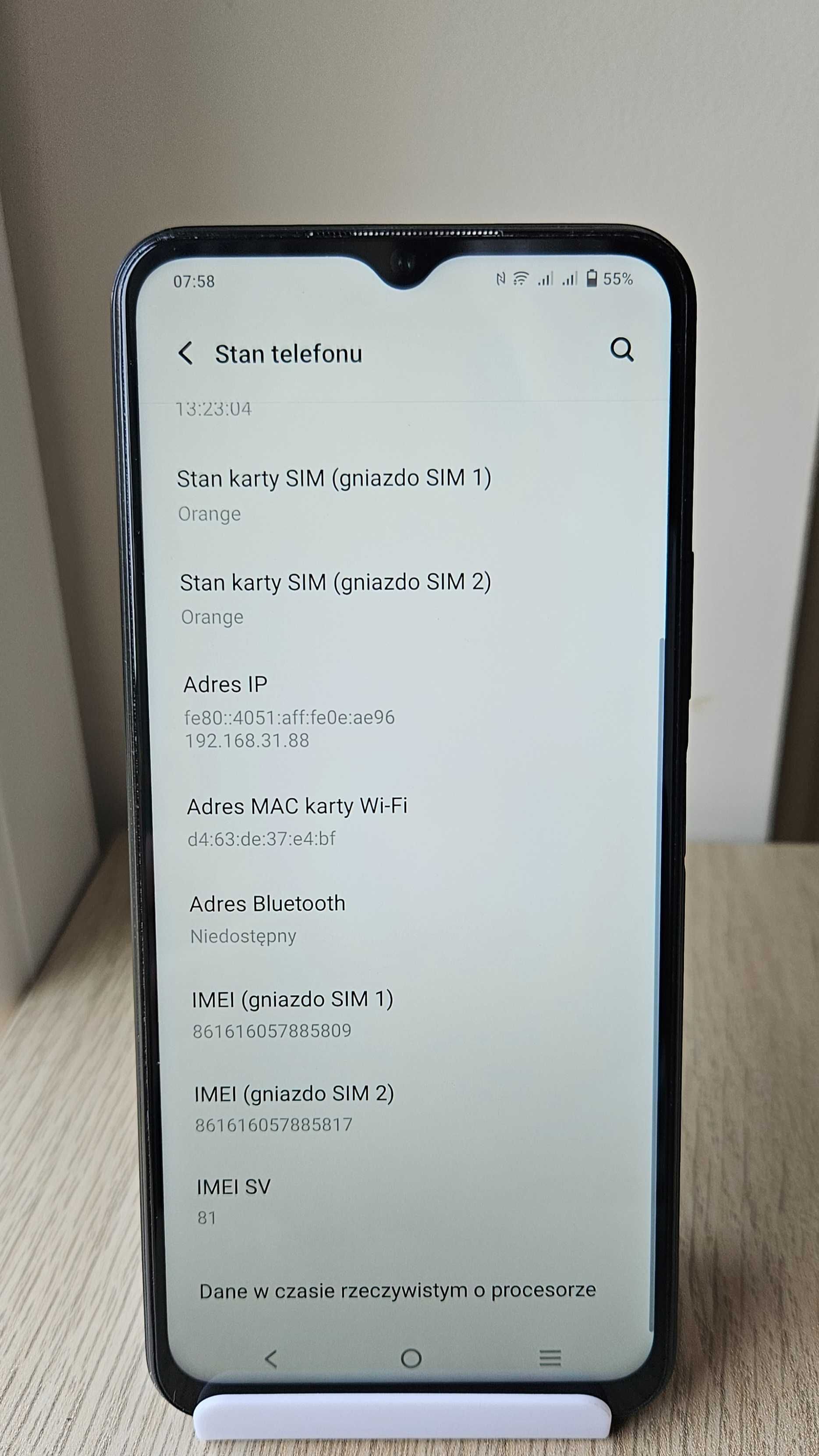 Vivo Y33s 8/128 GB 6,58" 50 Mpx 5000 mAh NFC