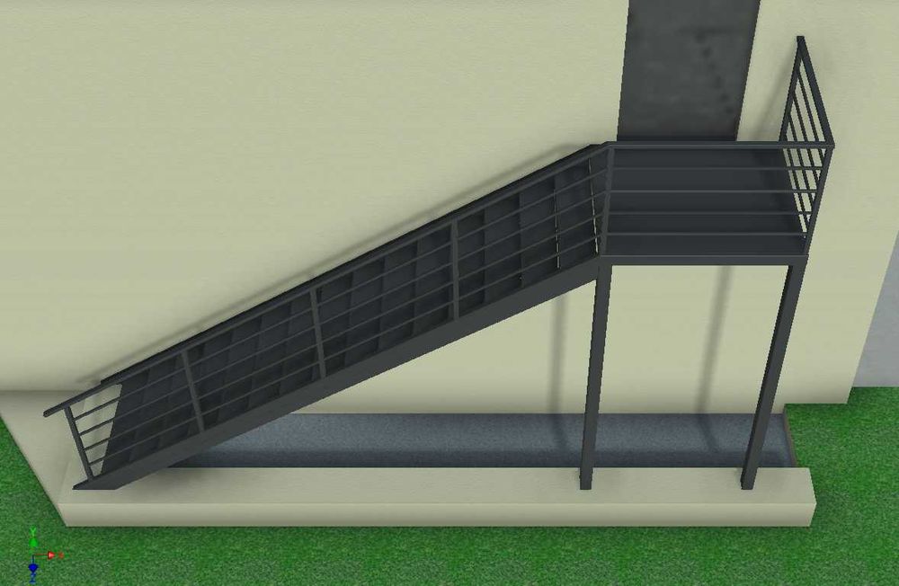 Макеты конструкционные лестниц