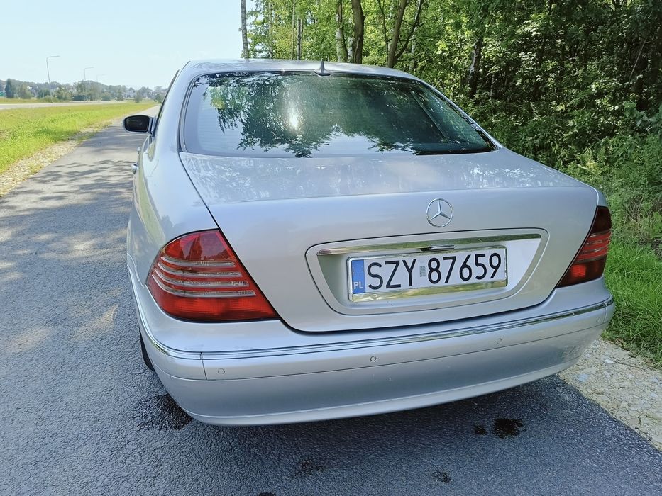 Mercedes 320CDI S-klasa W220 polift 204 km Bez rdzy