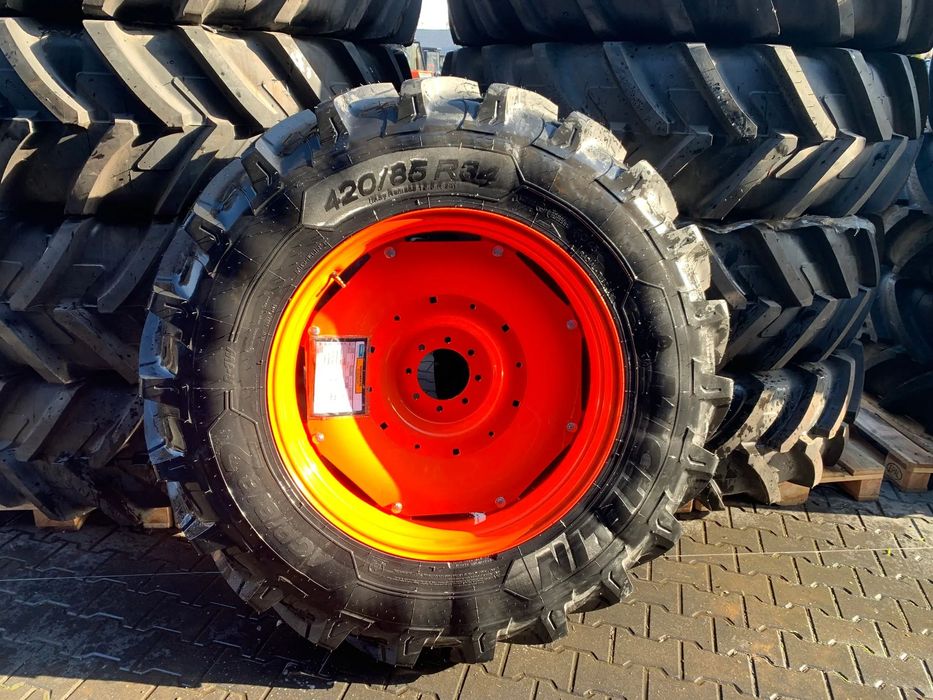 FV 23% Nowa Opona 420-80-34 MICHELIN AGRIBIB Opona + Felga Kubota Koła