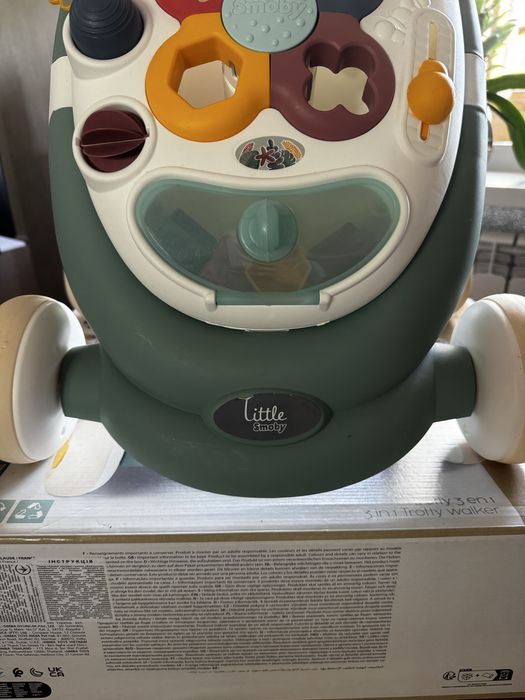 Навчально-ігровий центр зі з’ємною панеллю 3в1 Little Smoby