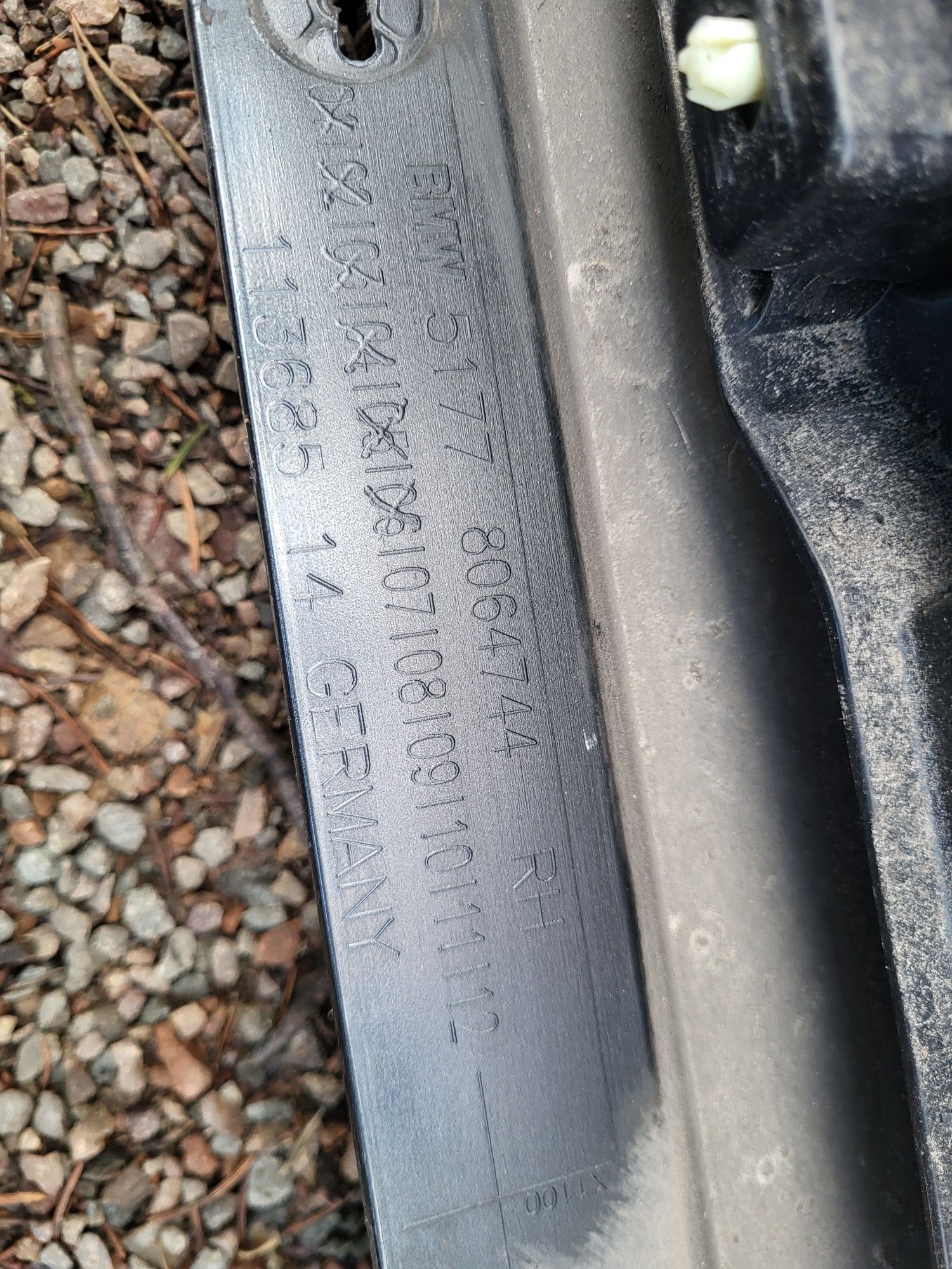 Nakładka Progowa Listwa Lewa Prawa bmw m5 f90 G30 B41