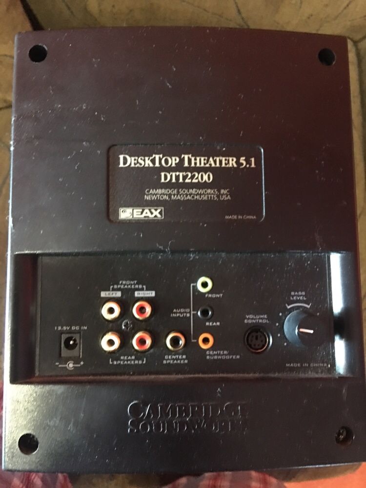 Dvd 5.1 ou amplificador Cambridge 5.1