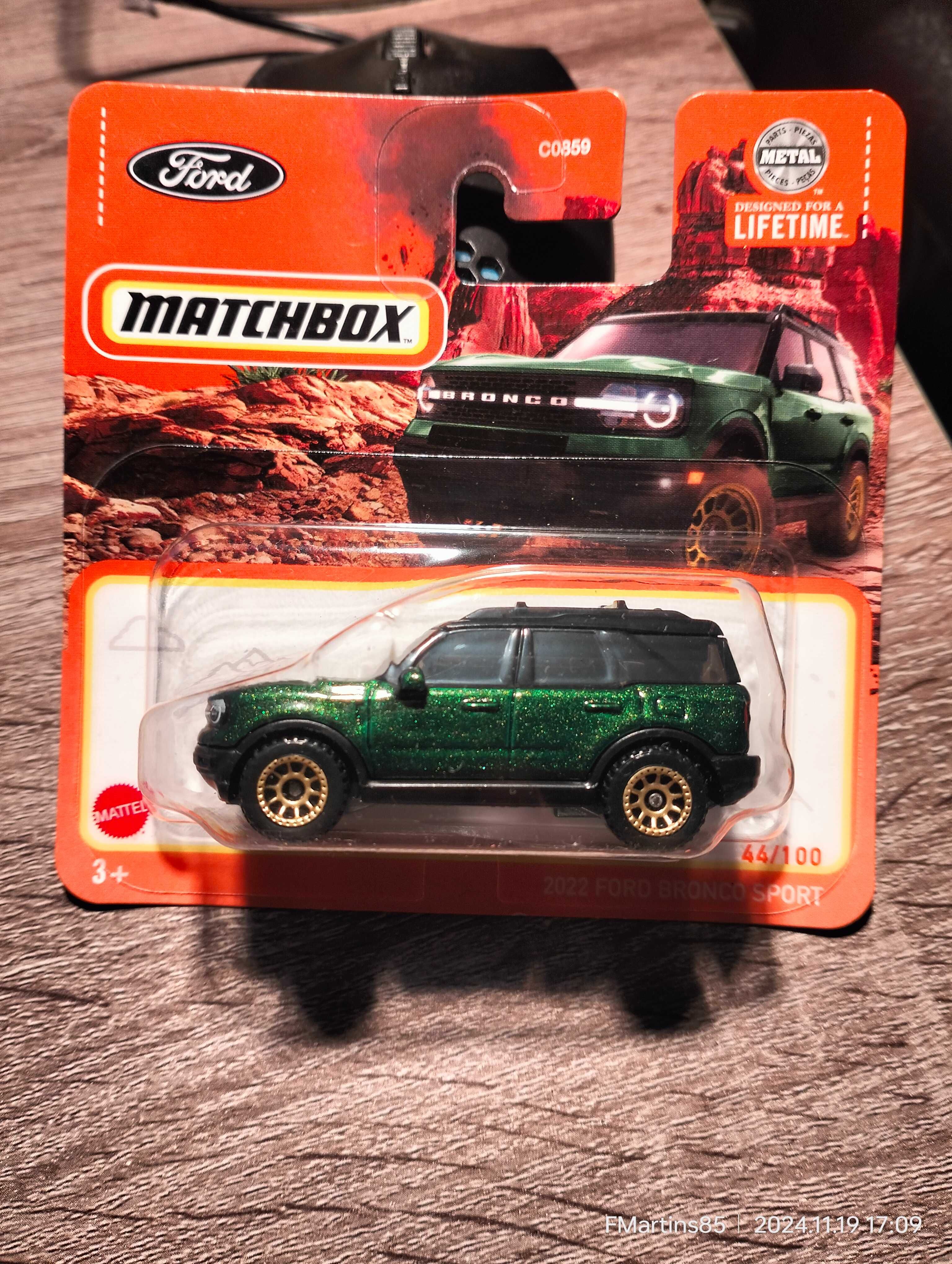 Ford Bronco Sport 2022 Matchbox