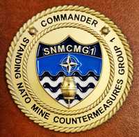 Coin Standing NATO Mine Countermeasures Group 1 - Commander CDR