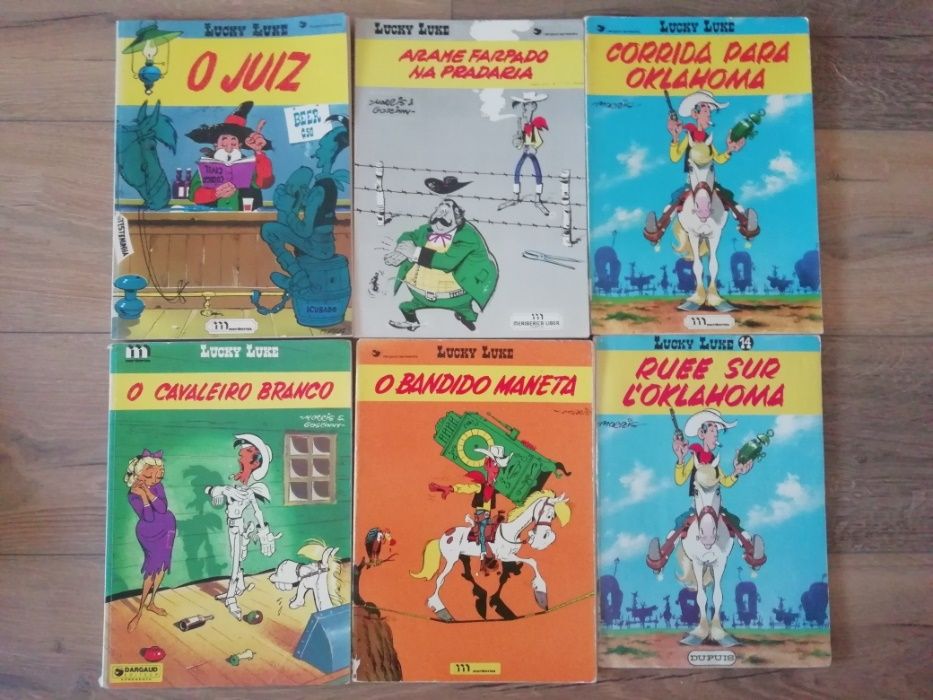 Livros Lucky lucke