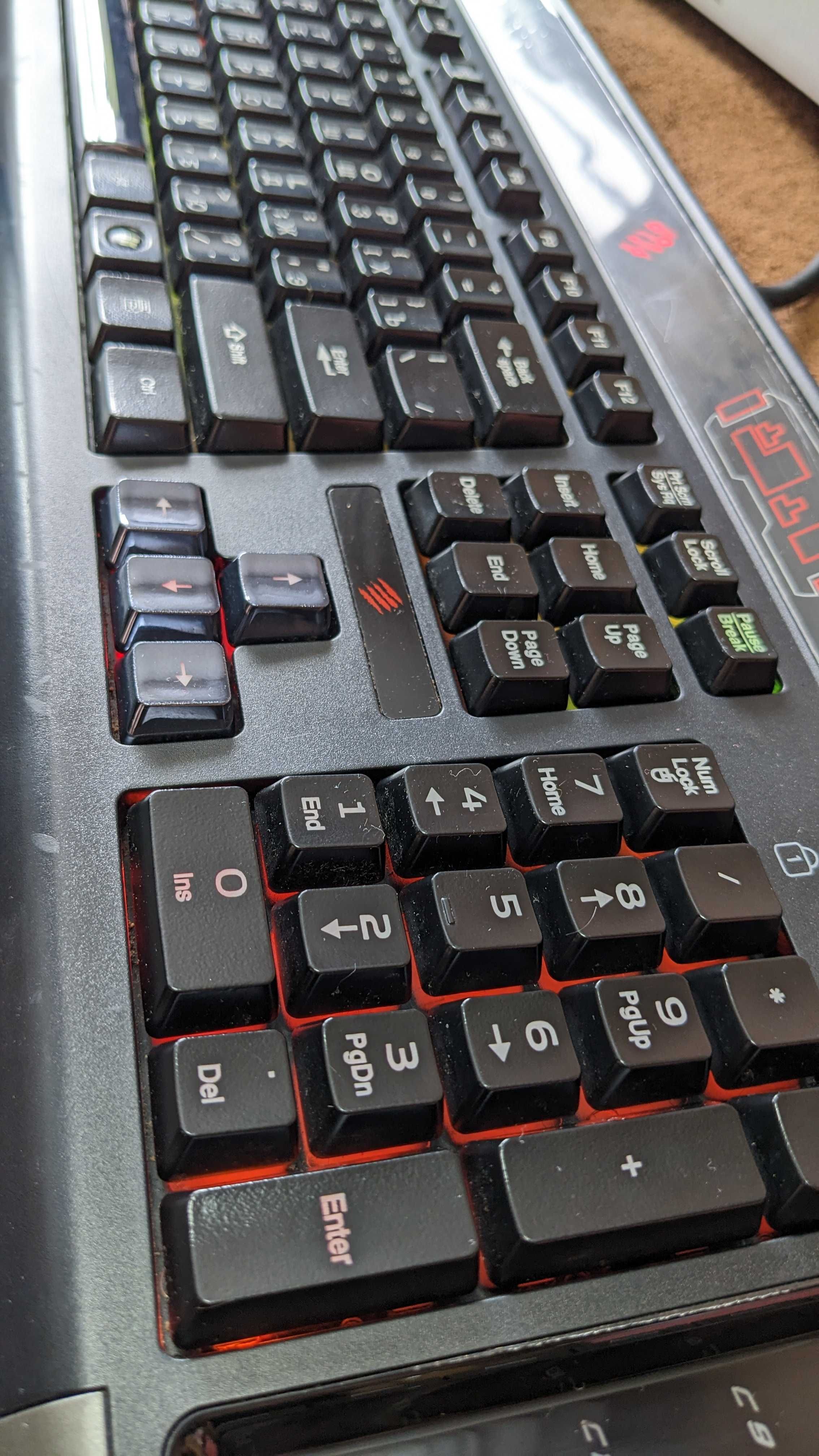 ігрова клавіатура, Mad Catz Cyborg V.7 Keyboard