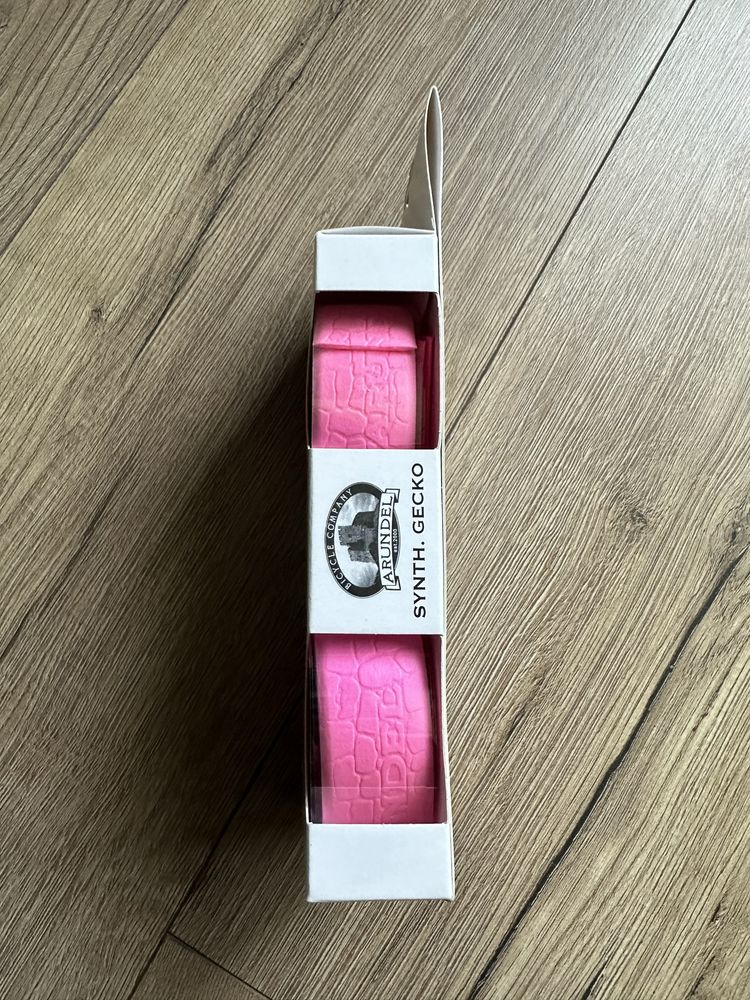 Owijka żelowa szosowa różowa Arundel Bar Tape Synth. Gecko gel