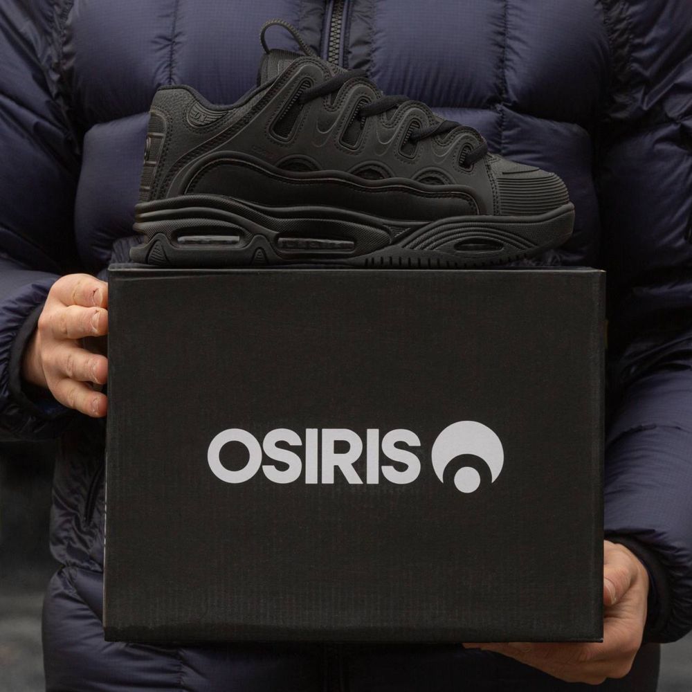 (БЕЗ ПЕРЕДОПЛАТИ)Osiris D3 black осіріс д3 чорні