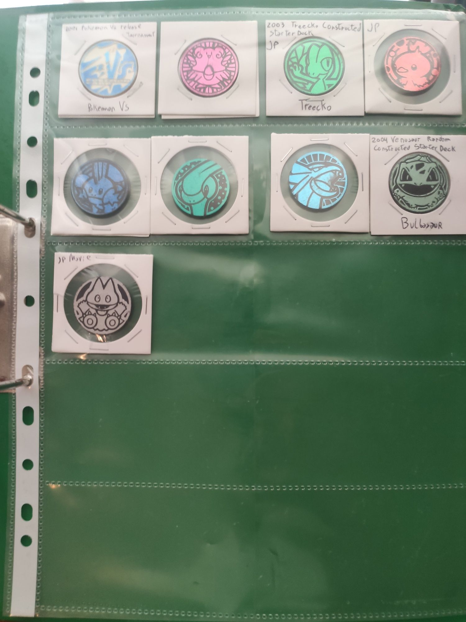 Coleção Moedas Pokémon 1996 até 2001 Gen 1 2 e 3