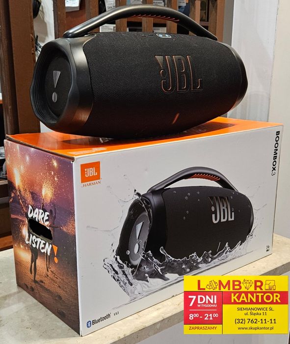 4055/25 Głośnik mobilny JBL Boombox 3 Gwarancja