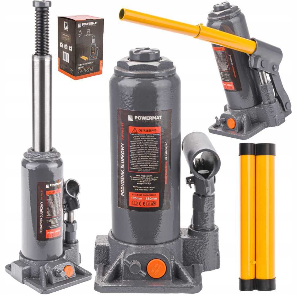 Podnośnik HYDRAULICZNY Słupkowy Lewarek 6T PM-PHS-6T