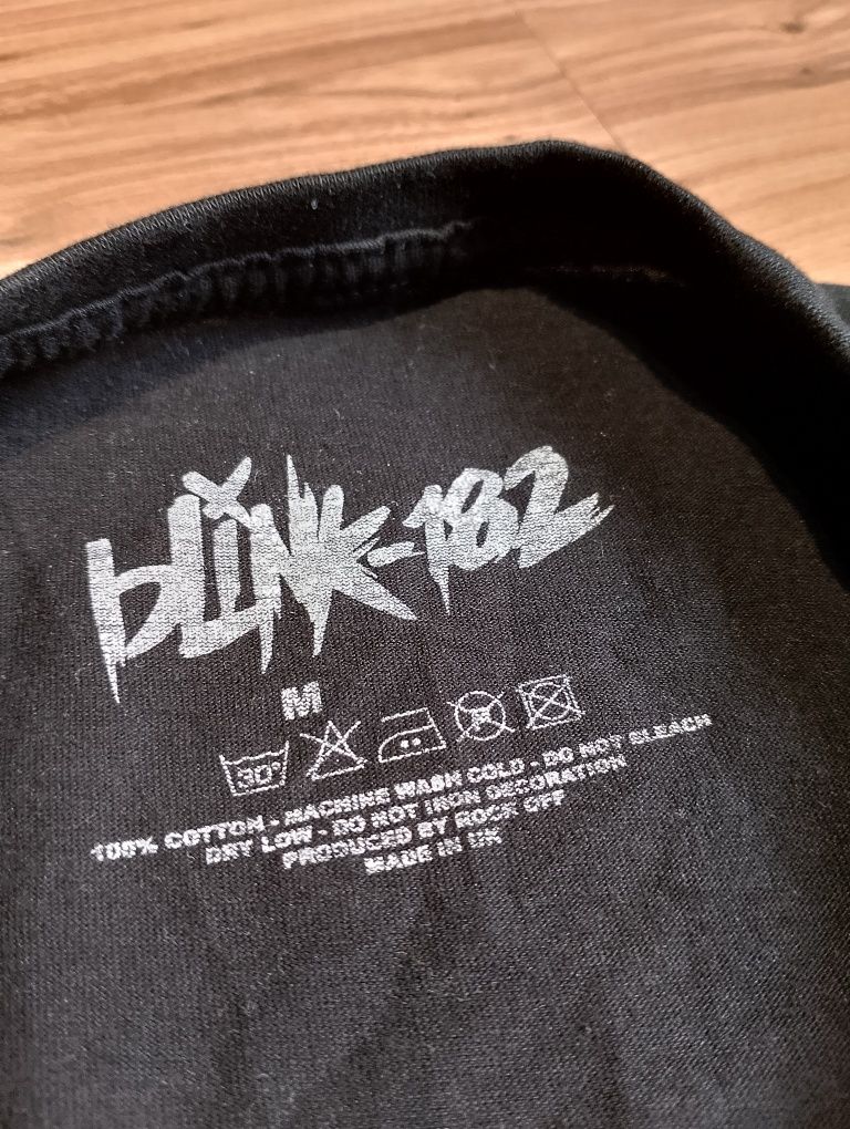 Czarna Koszulka Blink-182 Punk Rock Pop