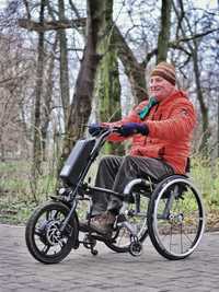 Elektryczny napęd JUPITER z kołem 16" do wózka inwalidzkiego