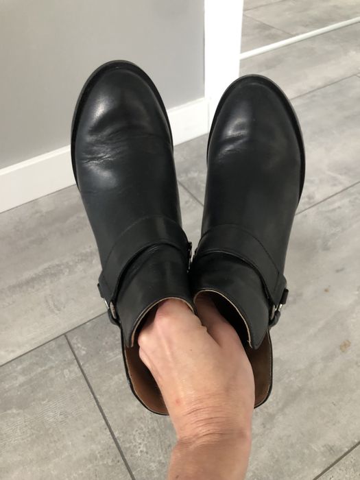 Fajne botki Venetti 37, wkladka 24 skora naturalna