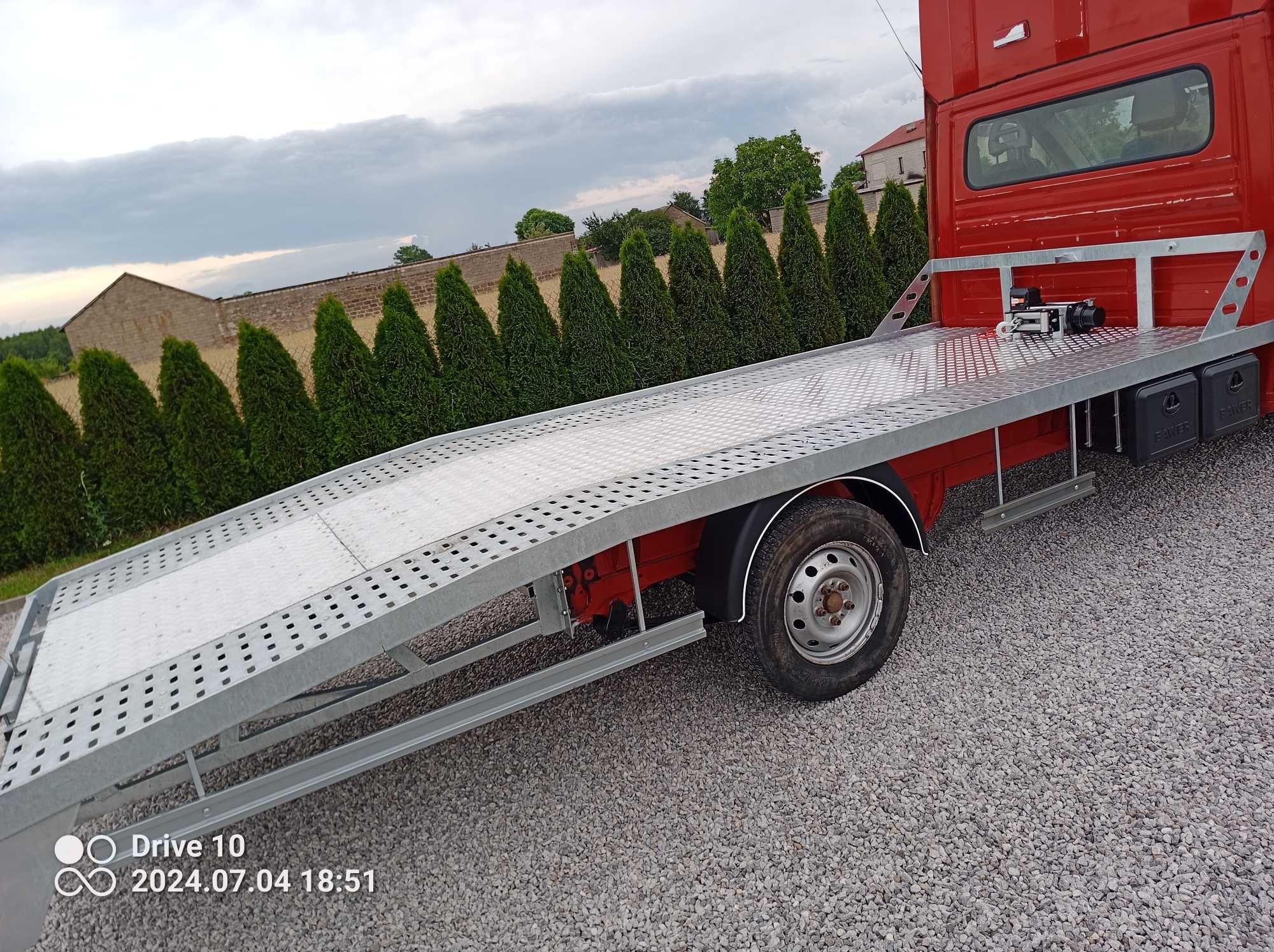 Zabudowa nowy najazd fiat ducato citroen jumper boxer ok 510 cm