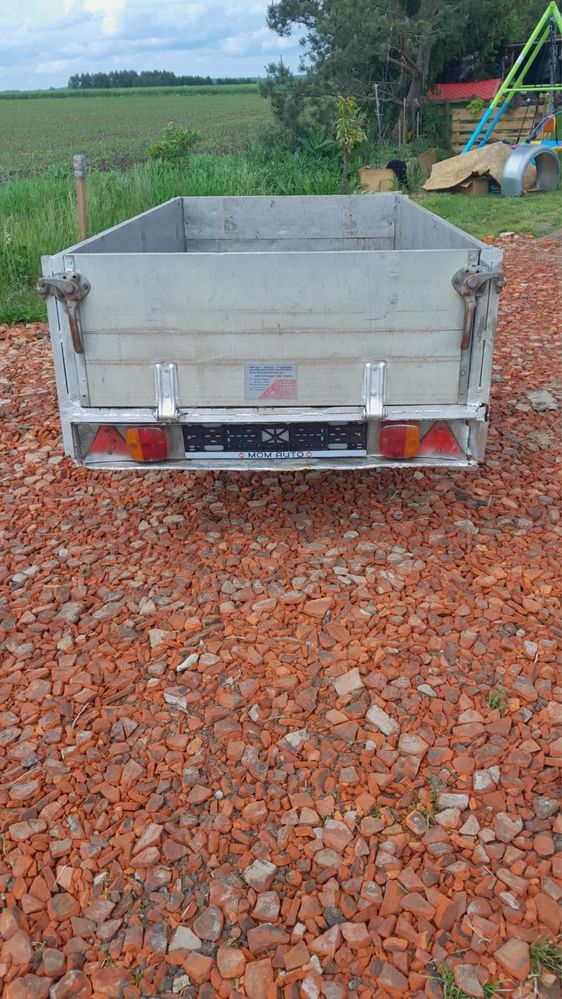 !!! Przyczepa DAV-Limburg lekka do 750kg Zarejestrowana Nowe Oc !!!