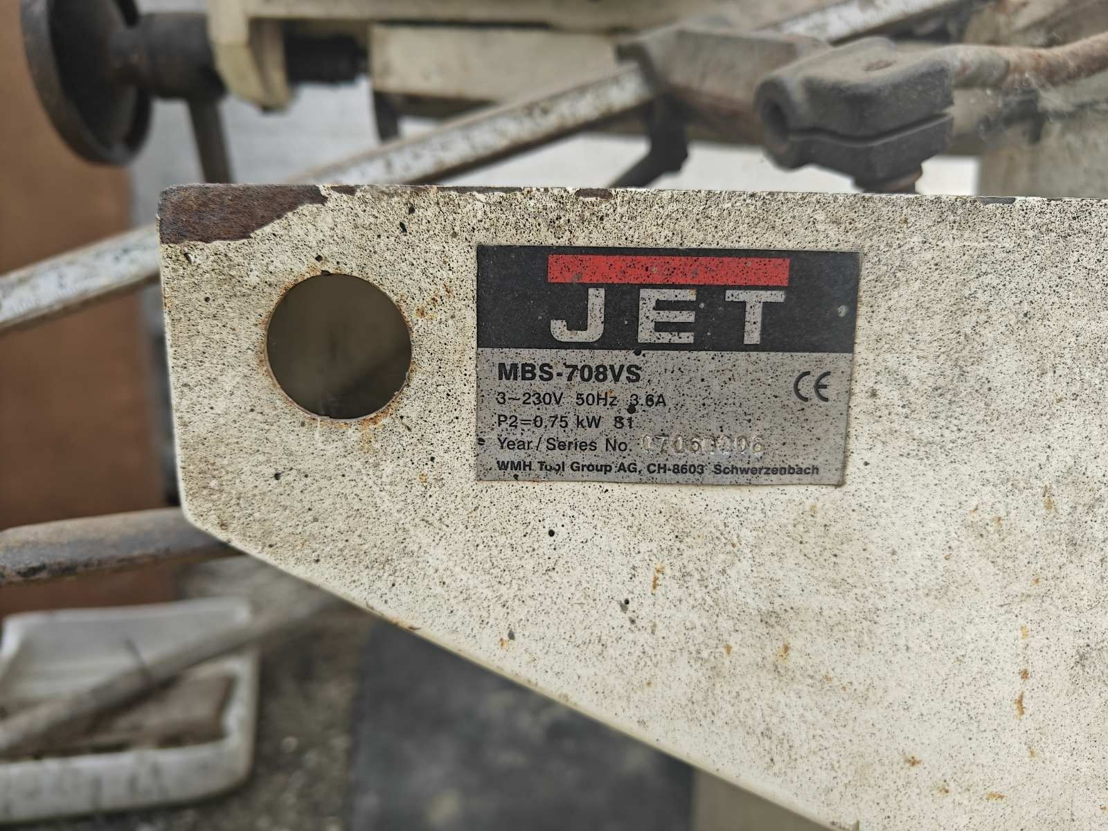 Стрічкопильний верстат JET MBS-708 VS
