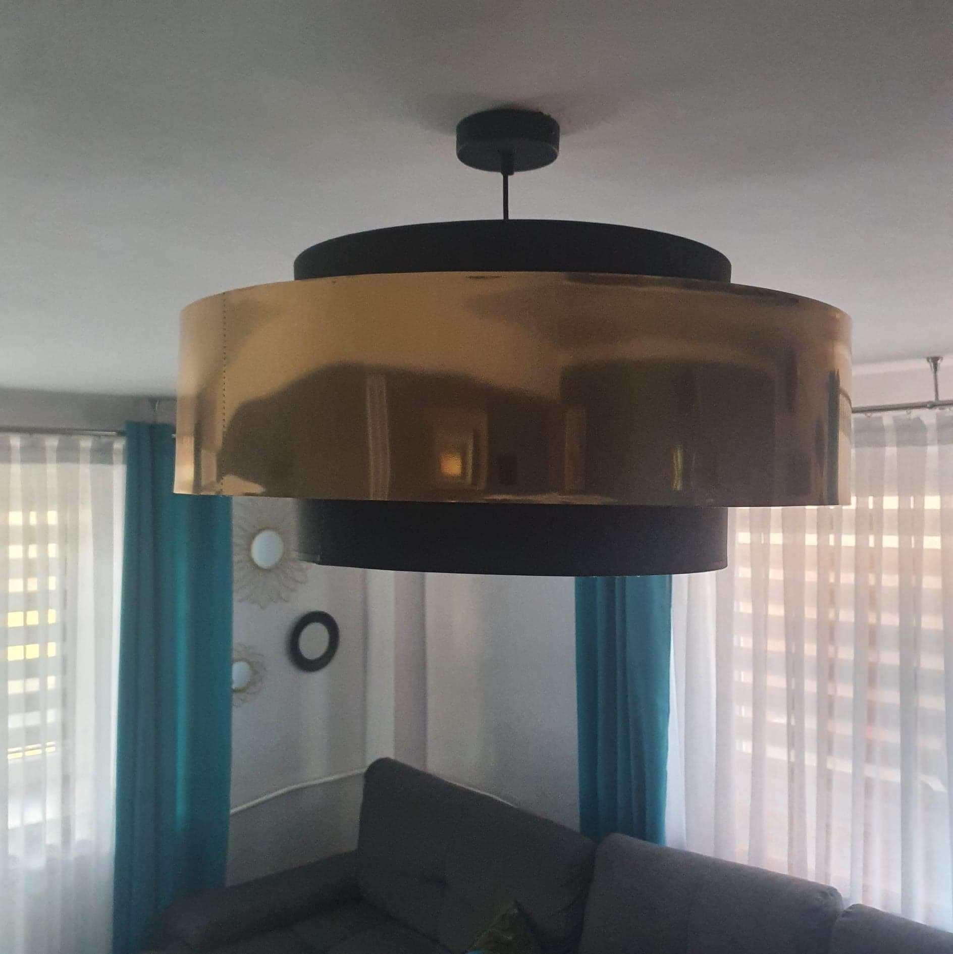 Lampa sufitowa w stylu Loft