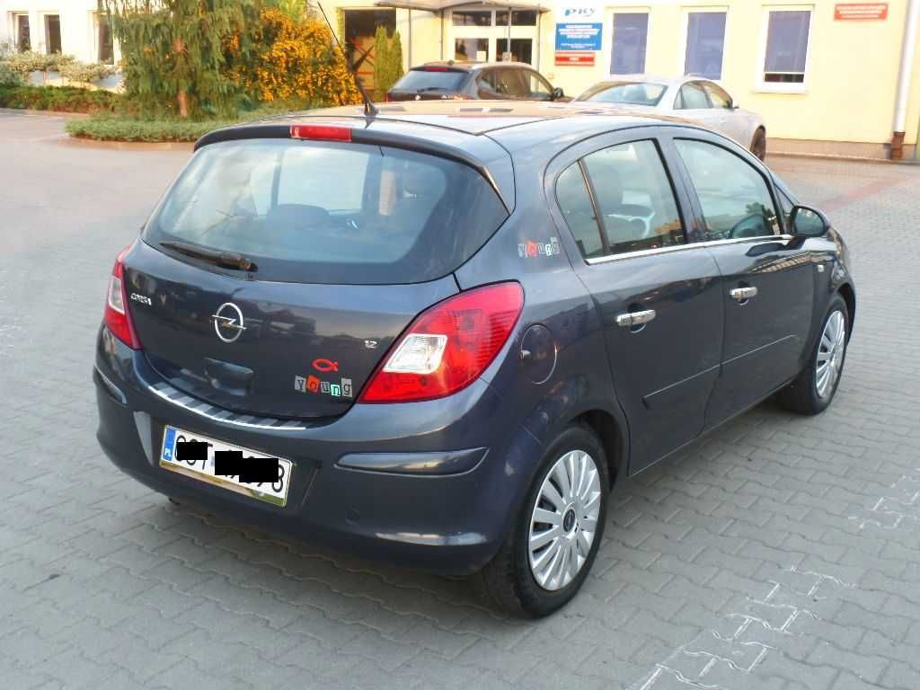 OPEL CORSA 1.2 BEN/GAZ , 5- drzwi , pakiet CHROM, KLIMA - bdb