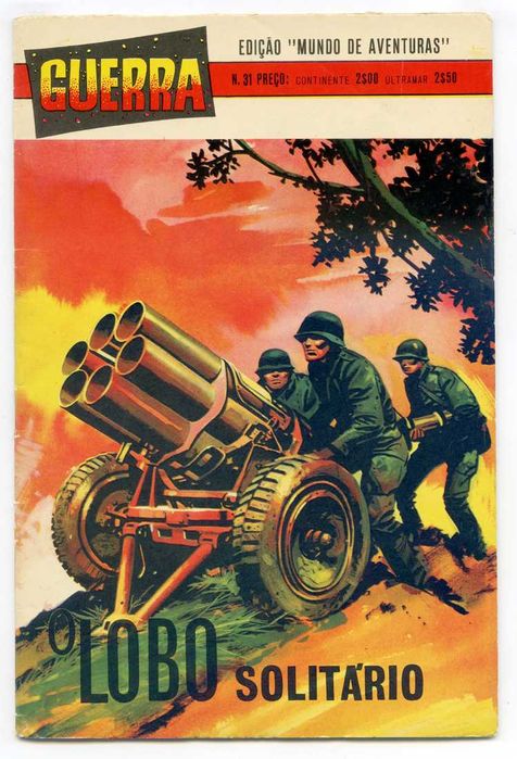 Banda Desenhada Antiga - Mundo de Aventuras - GUERRA #31