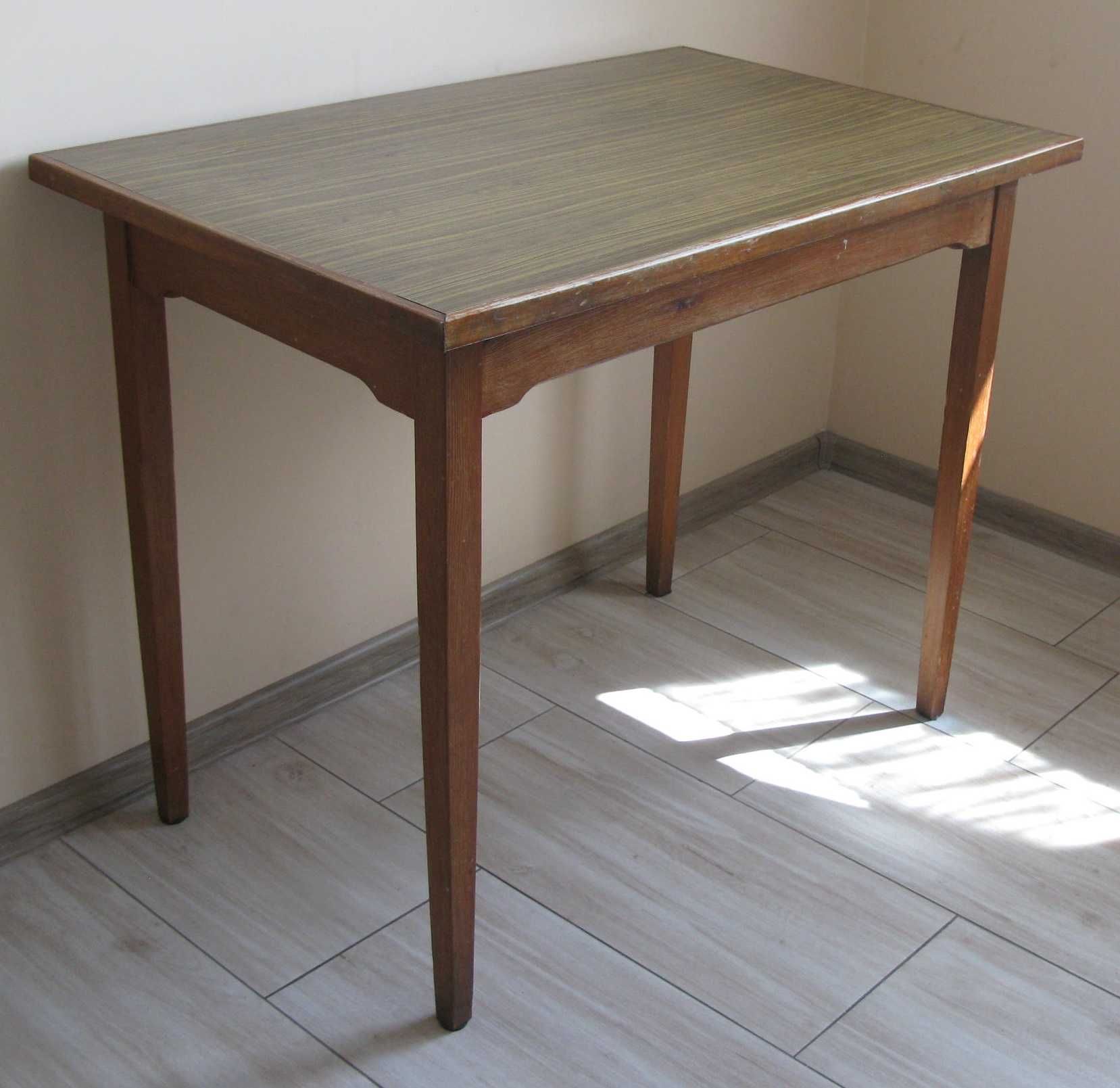 Stół  drewniany - Stół kuchenny - Stół - Vintage Stół