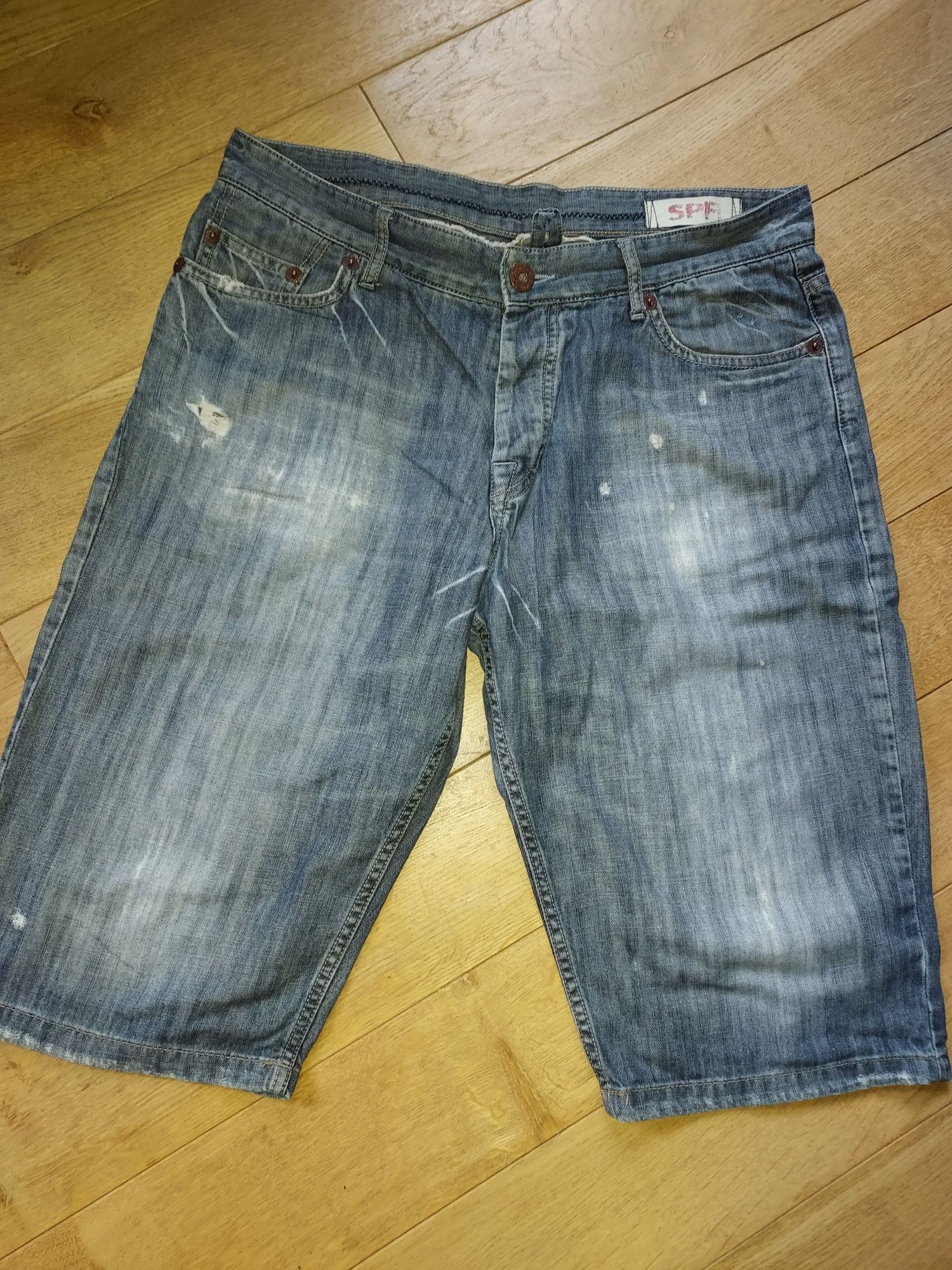 SPF Jeans spodenki shorts r.XL /44