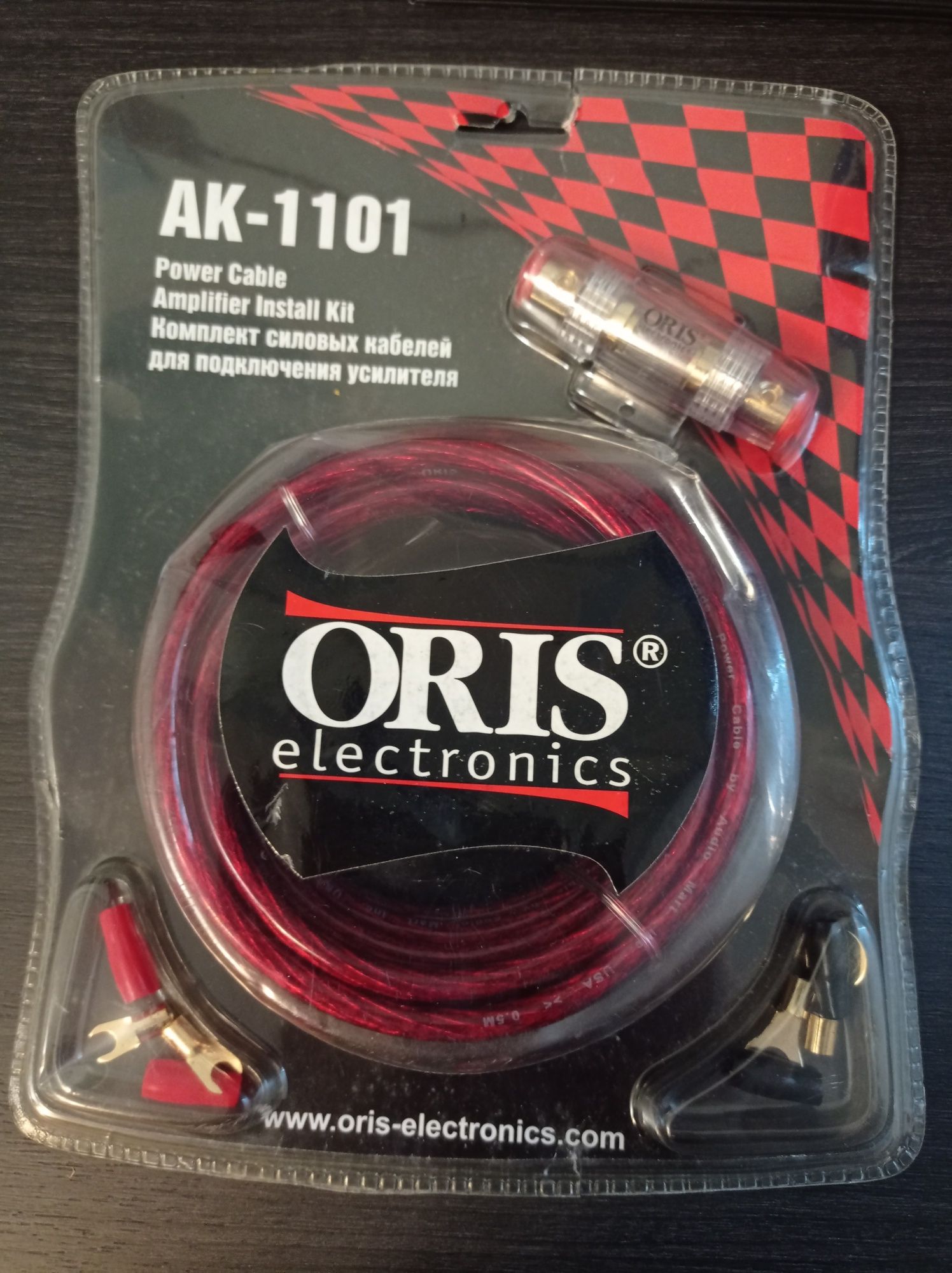 Комплект силовых кабелей для подключения усилителя AK-1101