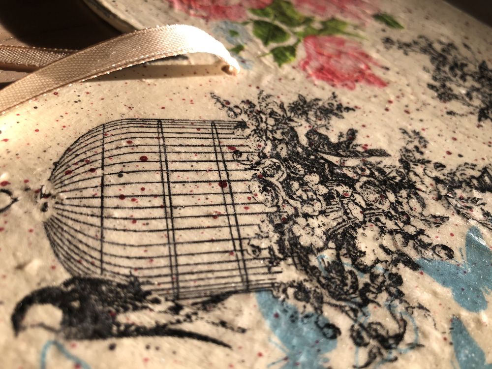serce decoupage dekupaż
