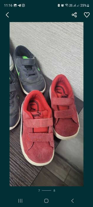 Кросівки, хайтопи, кеди, футзалки 24, 25 розмір Adidas, Puma, Nike