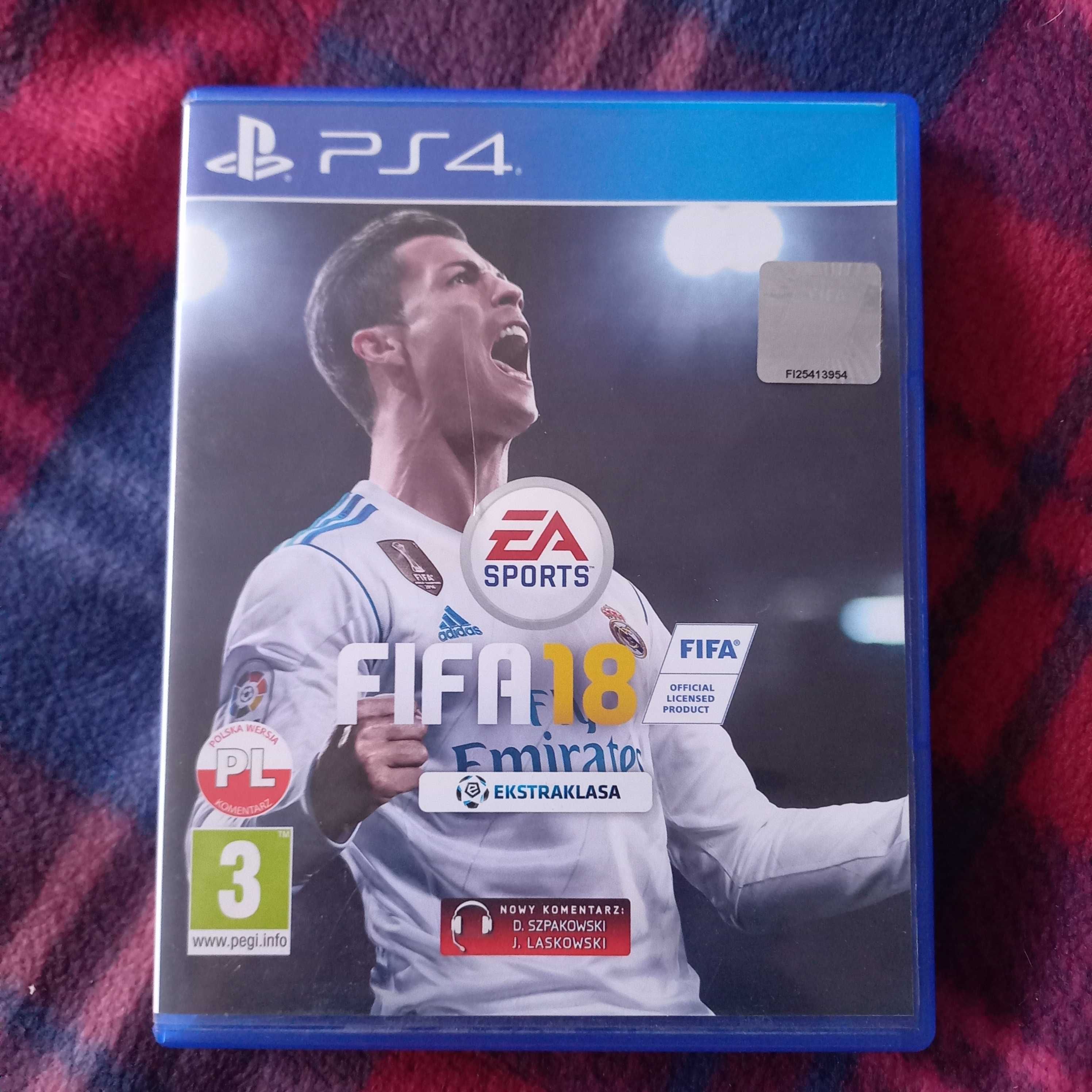 Gra na konsole FIFA 18
