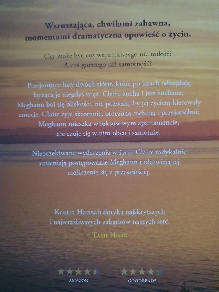 "Pomiędzy siostrami" Kristin Hannah