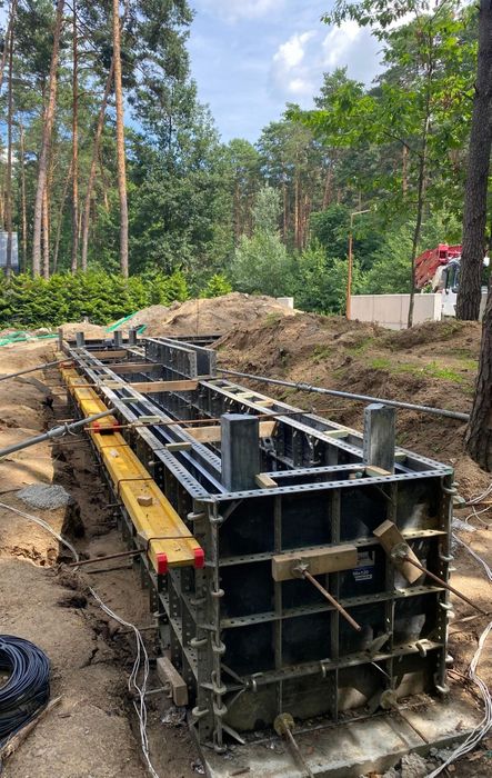 Wynajem szalunków ściennych, fundamentowych, ogrodzenia TEKKO MINI BOX