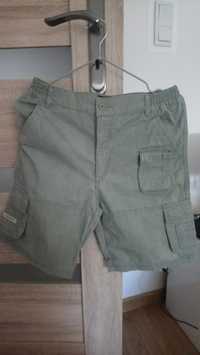 Męskie spodnie typu szorty w kolorze Khaki rozmiar 26