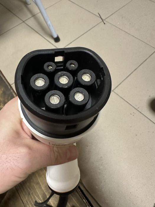 Кабель зарядний Type 2  для електроавтомобіля 3 фазний.