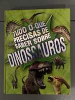 Livro “Tudo o que precisas de saber sobre dinossauros”