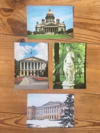 Kolekcja retro pocztówek z Leningradu